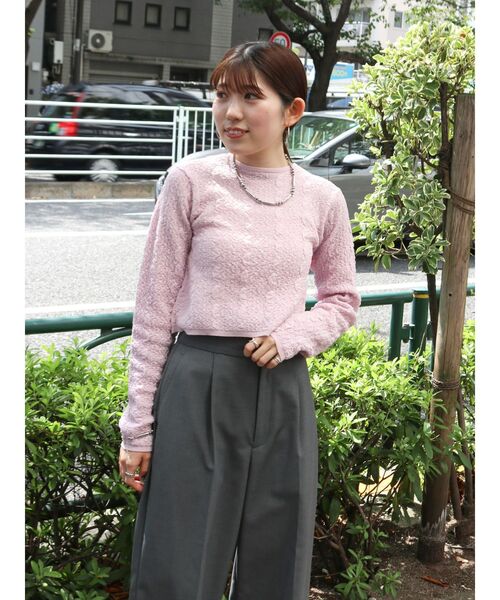 Ungrid(アングリッド)の「モチーフビーズショートネックレス(ネックレス・レディース・シルバー・FREE)」の9枚目の写真