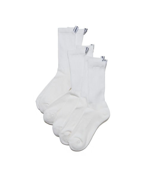 uniform experiment（ユニフォームエクスペリメント）の「3PACK SOCKS（ソックス/靴下・メンズ・ホワイト・FREE）」の4枚目の写真