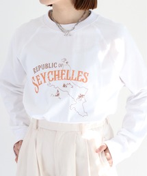 cepo | ラグランロングスリーブプリントTee(Tシャツ/カットソー)