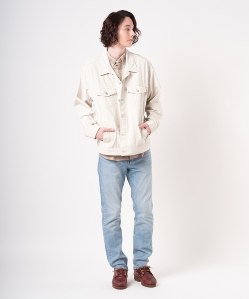 levi's 70's トラッカーjk ホワイト Levi's デニムジャケット gジャン Levi's/リーバイス トラッカー