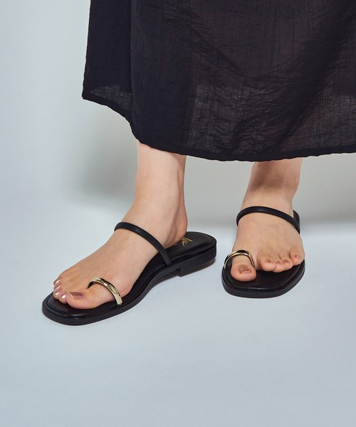 NICOLAS LAINAS（ニコラスライナス）の「【NICOLAS LAINAS】フラットサンダル C13LT（サンダル・レディース・ベージュ/ゴールド/シルバー・36/37/38/39）」の18枚目の写真