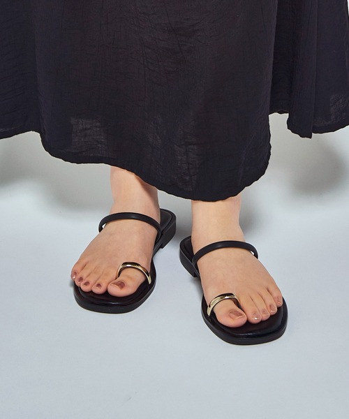 NICOLAS LAINAS（ニコラスライナス）の「【NICOLAS LAINAS】フラットサンダル C13LT（サンダル・レディース・ベージュ/ゴールド/シルバー・36/37/38/39）」の17枚目の写真