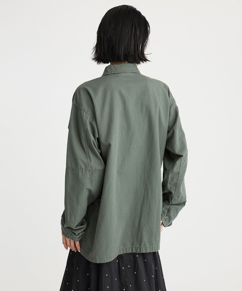 ROTHCO（ロスコ）の「【ROTHCO】ミリタリージャケット（ミリタリージャケット・レディース・ブラック/カーキ・フリー）」の6枚目の写真