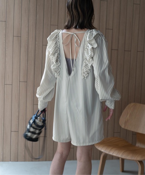 sea dress 3点セット/長袖オールインワンラッシュガード×ビキニ/水着 シードレス SEA DRESS 3点セット/長袖オールインワンラッシュ