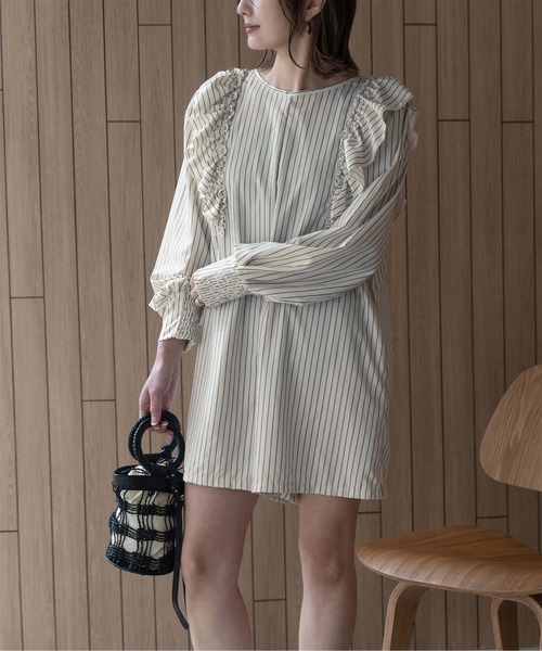 sea dress 3点セット/長袖オールインワンラッシュガード×ビキニ/水着 3点セット/長袖オールインワンラッシュガード×ビキニ/水着（水着