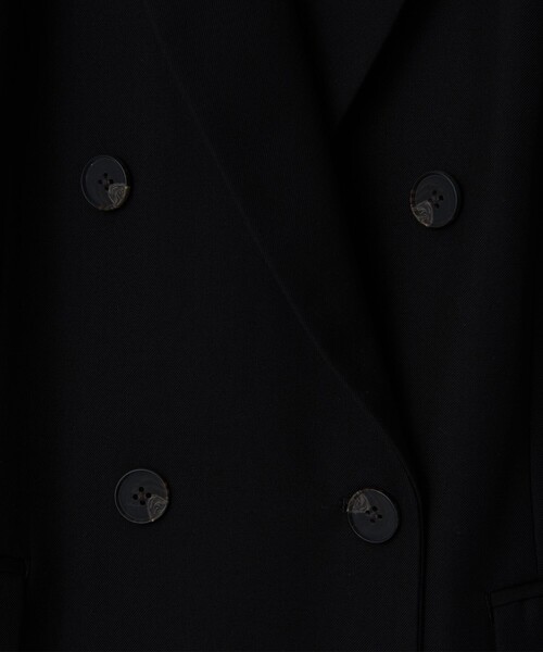 RONEL(ロネル)の「ツイルテーラードジャケット(テーラードジャケット・レディース・ブラック/ダークグリーン・S/M/L)」の3枚目の写真