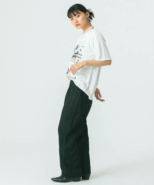 ROSE BUD（ローズバッド）の「【WEB・一部店舗限定】SUCKER EASY PANTS（その他パンツ・レディース・ブラック/ブラウン/カーキ・S/M）」の14枚目の写真