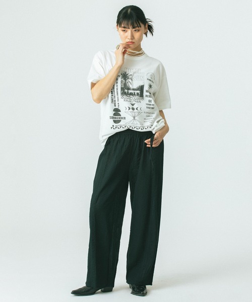 ROSE BUD（ローズバッド）の「【WEB・一部店舗限定】SUCKER EASY PANTS（その他パンツ・レディース・ブラック/ブラウン/カーキ・S/M）」の13枚目の写真
