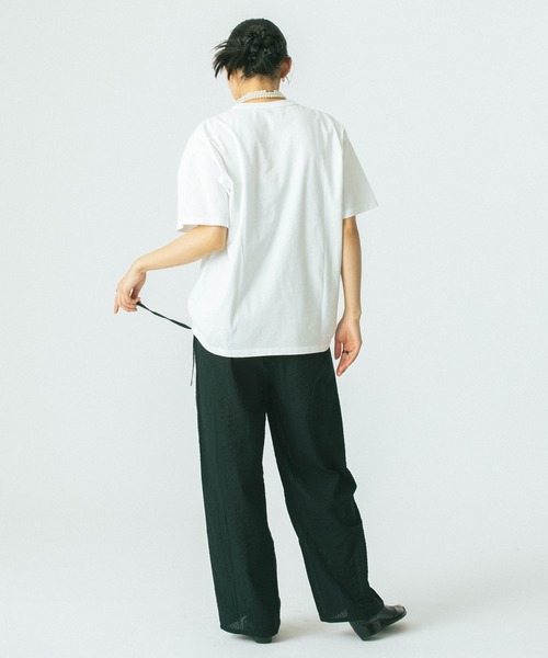 ROSE BUD（ローズバッド）の「【WEB・一部店舗限定】SUCKER EASY PANTS（その他パンツ・レディース・ブラック/ブラウン/カーキ・S/M）」の16枚目の写真