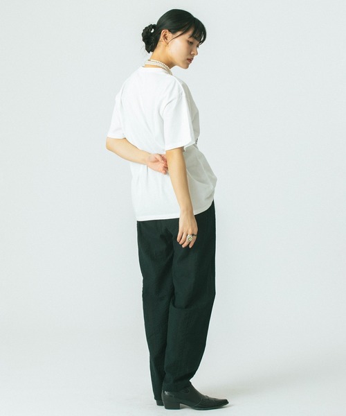 ROSE BUD（ローズバッド）の「【WEB・一部店舗限定】SUCKER EASY PANTS（その他パンツ・レディース・ブラック/ブラウン/カーキ・S/M）」の15枚目の写真