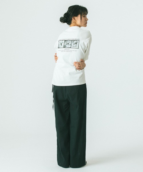 ROSE BUD（ローズバッド）の「【WEB・一部店舗限定】SUCKER EASY PANTS（その他パンツ・レディース・ブラック/ブラウン/カーキ・S/M）」の20枚目の写真