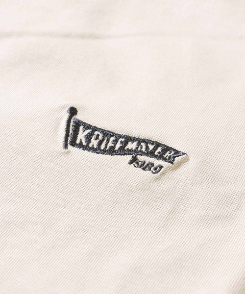 KRIFF MAYER（クリフメイヤー）の「UVカット7分袖ゆるT（Tシャツ/カットソー・レディース・オレンジ/チャコール/ナチュラル/カラフル/ミント・MEDIUM/LARGE）」の22枚目の写真