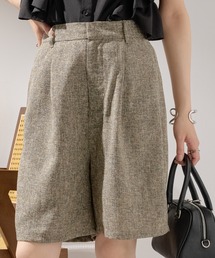 MAISON BREEZE | 【MAISON BREEZE】サマーツイードタックハーフパンツ DTK(その他パンツ)