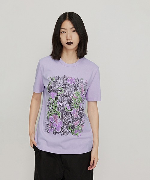 tシャツ Crayon Tiger T-shirt / タイガーTシャツ レディース セール】Crayon Tiger T-shirt / タイガーTシャツ（Tシャツ