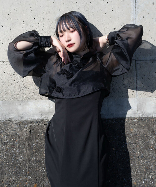 【Mavie..7】2set itemワンピ×ブラウス Mavie..7（メヴィセットゥ）の「【Mavie..7】2set itemワンピ×ブラウス