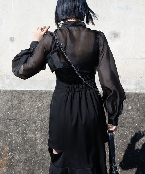 【Mavie..7】2set itemワンピ×ブラウス Mavie..7（メヴィセットゥ）の「【Mavie..7】2set itemワンピ×ブラウス