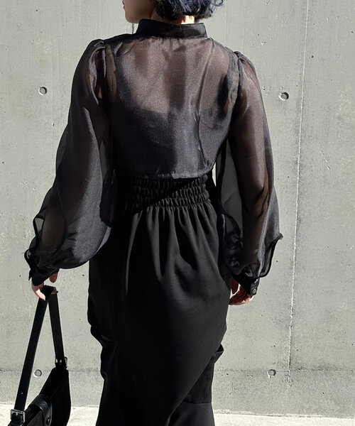 Mavie..7（メヴィセットゥ）の「【Mavie..7】2set itemワンピ×ブラウス