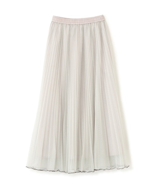 JILL by JILL STUART(ジルバイジルスチュアート)の「◇ダブルメロウチュールプリーツスカート(スカート・レディース・チャコールグレー/ホワイト系その他/ライトグレー・FREE)」の10枚目の写真