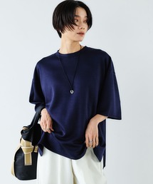 《シワになりにくい》なめらかダンボール ビッグシルエットTシャツ【CF/クロスファンクション】