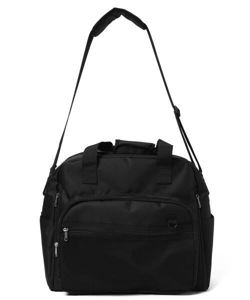 WEGO（ウィゴー）の「WEGO/2way拡張ボストンバッグ（ショルダーバッグ・レディース・トリコロール/グレー/ブラック・FREE）」の11枚目の写真