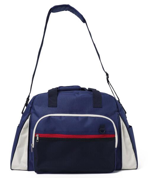 WEGO（ウィゴー）の「WEGO/2way拡張ボストンバッグ（ショルダーバッグ・レディース・トリコロール/グレー/ブラック・FREE）」の14枚目の写真