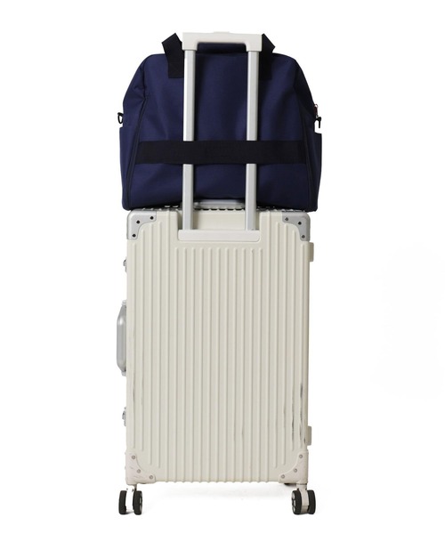 WEGO（ウィゴー）の「WEGO/2way拡張ボストンバッグ（ショルダーバッグ・レディース・トリコロール/グレー/ブラック・FREE）」の5枚目の写真