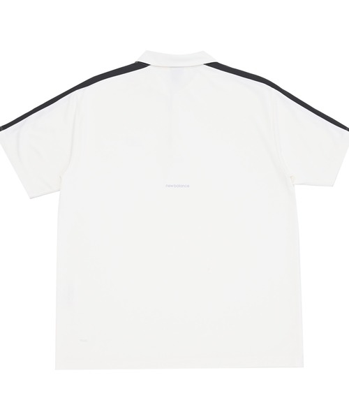 NEW BALANCE（ニューバランス）の「パフォーマンスファンクションポロ（ポロシャツ・メンズ・オフホワイト/ブラック・SMALL/MEDIUM/LARGE/X-LARGE/XX-LARGE）」の13枚目の写真