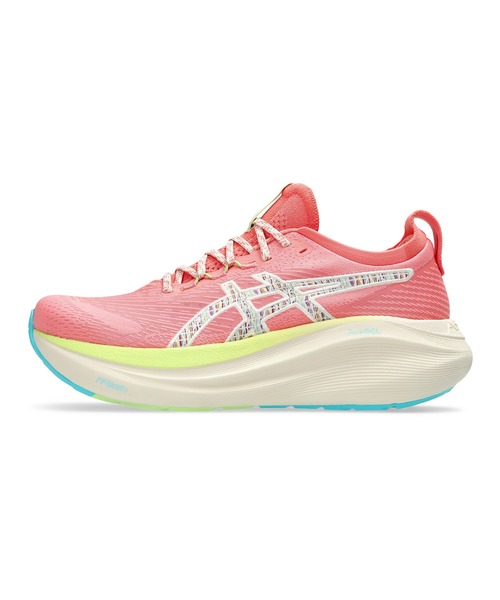 asics ダウンコート　ウィメンズ　ピンク アシックス アシックス（ASICS）ランニングシューズ トレーニングシューズ