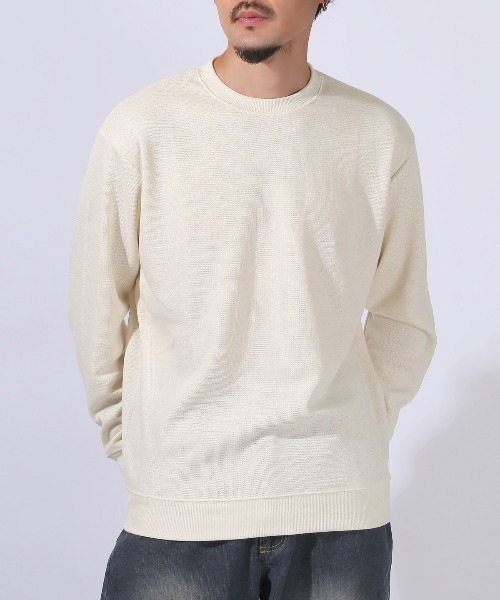 Mirano ribknit sock crew‑long T