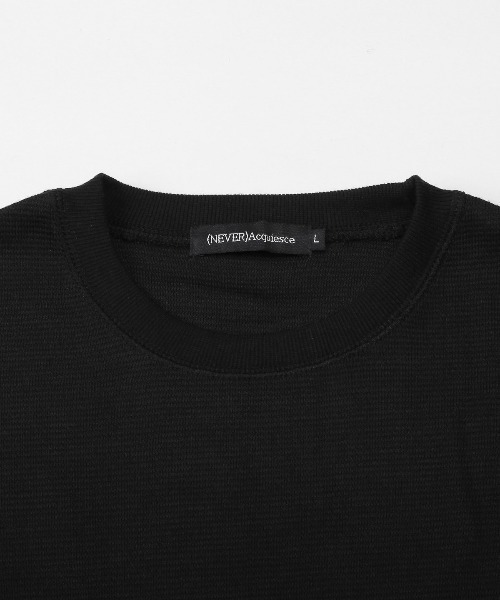 LUXSTYLE(ラグスタイル)の「ミラノリブニットソークルーネックロンT(ニット/セーター・メンズ・ブルー/ホワイト/ブラック・M/L)」の20枚目の写真