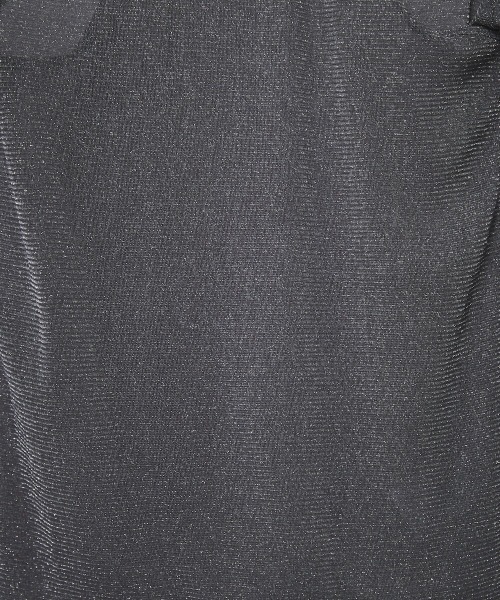 DIP IN CHOCOLATE(ディップインチョコレート)の「ラメ入りシアートップス【DIP IN CHOCOLATE】(Tシャツ/カットソー・レディース・ブラック/ライトグレー/グリーン・F)」の9枚目の写真