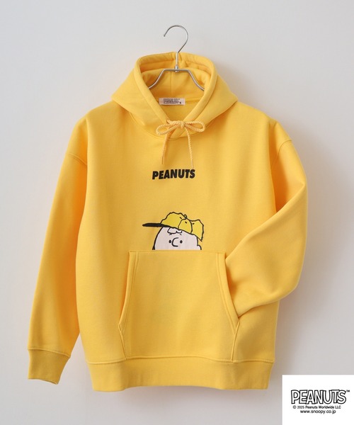 PEANUTS 裏起毛プルパーカー（パーカー）｜PEANUTS（ピーナッツ）の