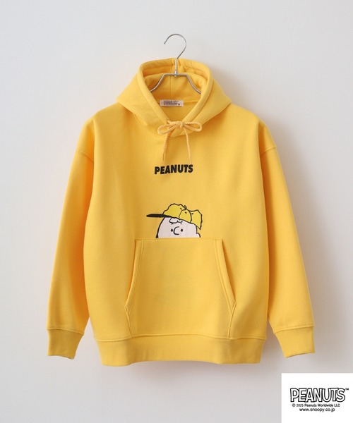 パーカー ピーナッツ  スウェット裏起毛プルパーカー レディース ピーナッツ PEANUTS レディース スウェットパーカー スウェット