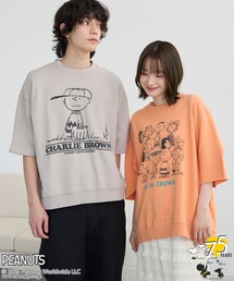 PEANUTS | PEANUTS(ピーナッツ)×coen 半袖プリントスウェット(Tシャツ/カットソー)