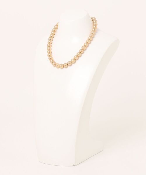 VICKY（ビッキー）の「メタルボールネックレス（ネックレス・レディース・ゴールド系その他/シルバー系その他・FREE）」の6枚目の写真