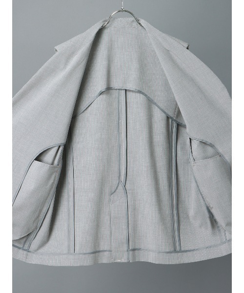 CIS.（シス）の「CIS． パッドショルダーCIS.ジレ ウォッシャブル（ベスト・レディース・グレー系/ブラック系・36(7号)/38(9号)）」の17枚目の写真