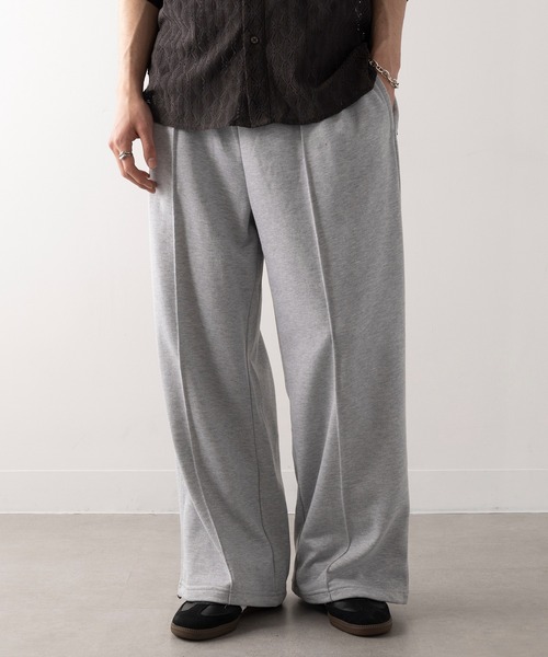 TWN正規品★24AW★Copper ピグメントワイドスウェットパンツ N.HOOLYWOOD - × Champion TRACK PANTS (OATMULE