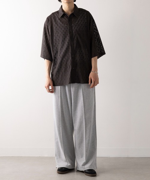 TWN正規品★24AW★Copper ピグメントワイドスウェットパンツ 楽天市場】2TYPEロングワイドスウェットパンツ・p518889