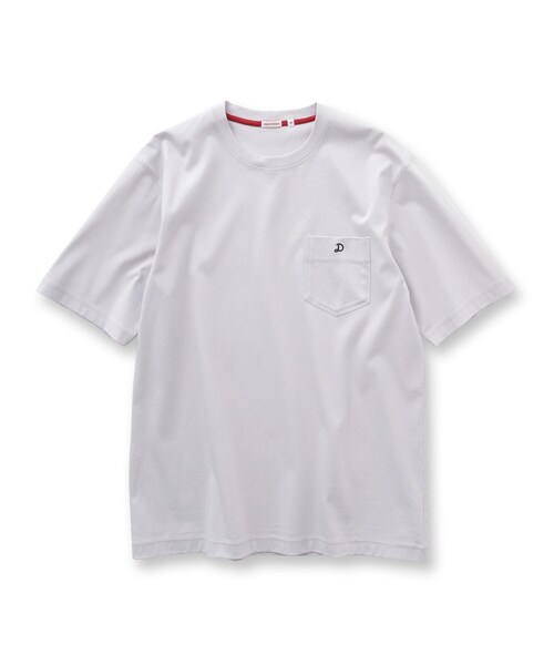 DRESSTERIOR（ドレステリア）の「【接触冷感/抗菌防臭/消臭】ICE CLEAR COTTON ポケットTシャツ（Tシャツ/カットソー・メンズ・ブラック/ライトブルー/ホワイト/ライトグレー/ネイビー・90/91/92/94）」の8枚目の写真