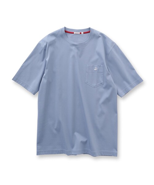 DRESSTERIOR（ドレステリア）の「【接触冷感/抗菌防臭/消臭】ICE CLEAR COTTON ポケットTシャツ（Tシャツ/カットソー・メンズ・ブラック/ライトブルー/ホワイト/ライトグレー/ネイビー・90/91/92/94）」の10枚目の写真