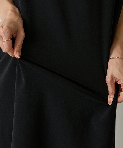 BEARDSLEY（ビアズリー）の「ストレッチジョーゼットフレンチワンピ（ワンピース・レディース・ネイビー/ブラック・1/0）」の14枚目の写真