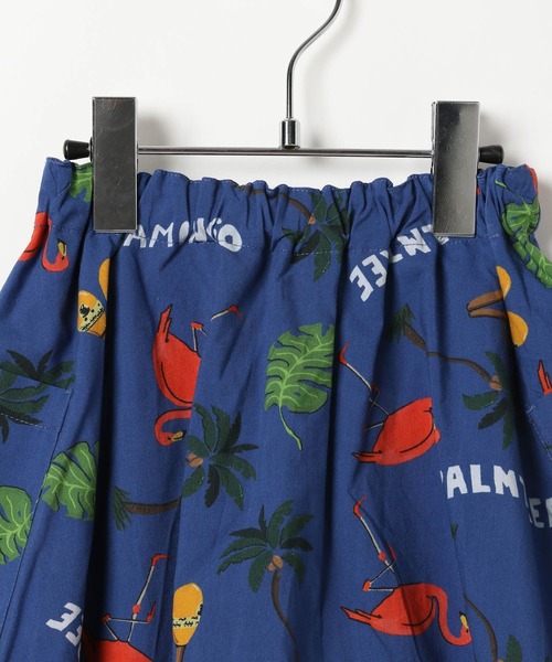 BAYFLOW（ベイフロー）の「[セットアップで着用可能☆]リゾート柄スカート(KIDS)（スカート・キッズ・ブラック/ネイビー/ブラウン・110cm/120cm/130cm/140cm/150cm）」の5枚目の写真