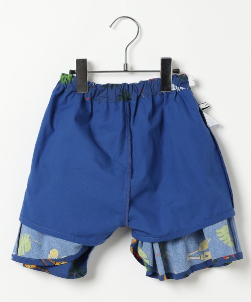 BAYFLOW（ベイフロー）の「[セットアップで着用可能☆]リゾート柄スカート(KIDS)（スカート・キッズ・ブラック/ネイビー/ブラウン・110cm/120cm/130cm/140cm/150cm）」の10枚目の写真