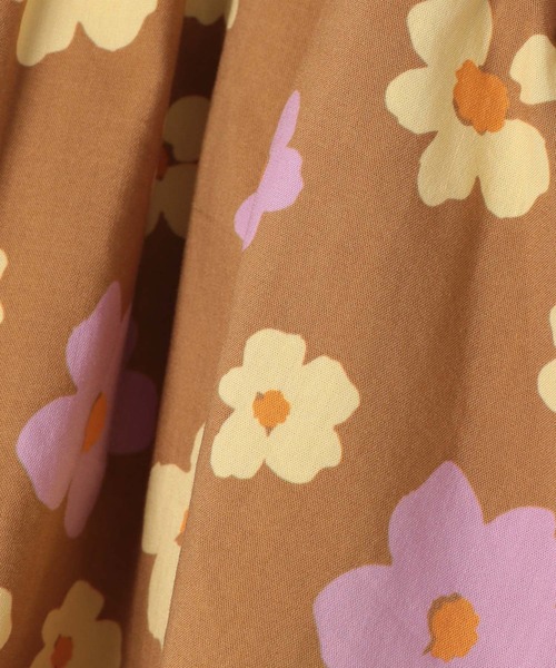 BAYFLOW（ベイフロー）の「[セットアップで着用可能☆]リゾート柄スカート(KIDS)（スカート・キッズ・ブラック/ネイビー/ブラウン・110cm/120cm/130cm/140cm/150cm）」の12枚目の写真