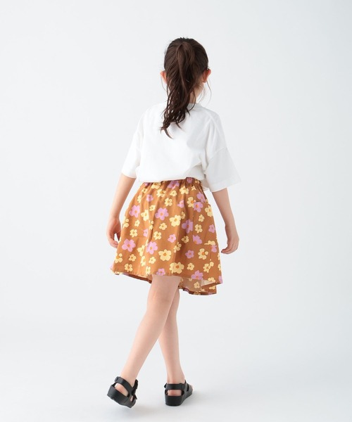 BAYFLOW（ベイフロー）の「[セットアップで着用可能☆]リゾート柄スカート(KIDS)（スカート・キッズ・ブラック/ネイビー/ブラウン・110cm/120cm/130cm/140cm/150cm）」の16枚目の写真