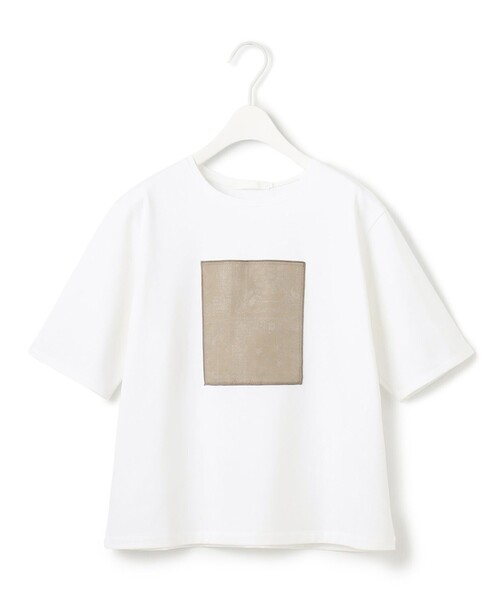 大型セールや時期 ペイズリーレノクロス TEE（Tシャツ/カットソー）｜ICB（アイ トップス