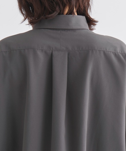louren(ローレン )の「《ZOZOTOWN限定》【Louren/ローレン】basic broadcloth shirt/ベーシックブロードクロスシャツ/ブラウス(シャツ/ブラウス・レディース・ホワイト/ブルー/チャコールグレー・FREE)」の8枚目の写真