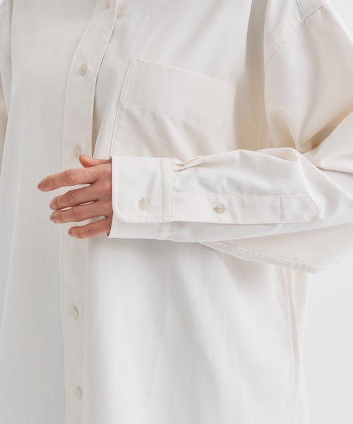 louren(ローレン )の「《ZOZOTOWN限定》【Louren/ローレン】basic broadcloth shirt/ベーシックブロードクロスシャツ/ブラウス(シャツ/ブラウス・レディース・ホワイト/ブルー/チャコールグレー・FREE)」の10枚目の写真