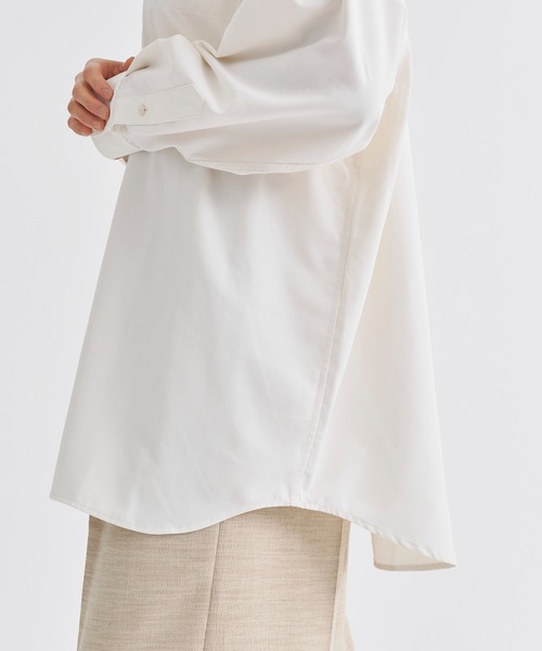 louren(ローレン )の「《ZOZOTOWN限定》【Louren/ローレン】basic broadcloth shirt/ベーシックブロードクロスシャツ/ブラウス(シャツ/ブラウス・レディース・ホワイト/ブルー/チャコールグレー・FREE)」の11枚目の写真