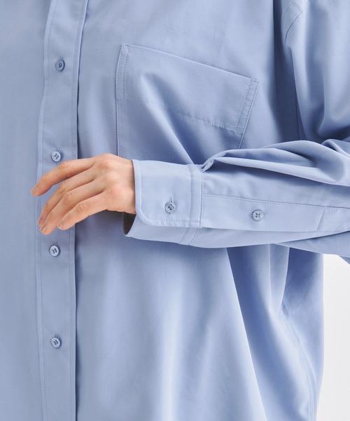 louren(ローレン )の「《ZOZOTOWN限定》【Louren/ローレン】basic broadcloth shirt/ベーシックブロードクロスシャツ/ブラウス(シャツ/ブラウス・レディース・ホワイト/ブルー/チャコールグレー・FREE)」の13枚目の写真